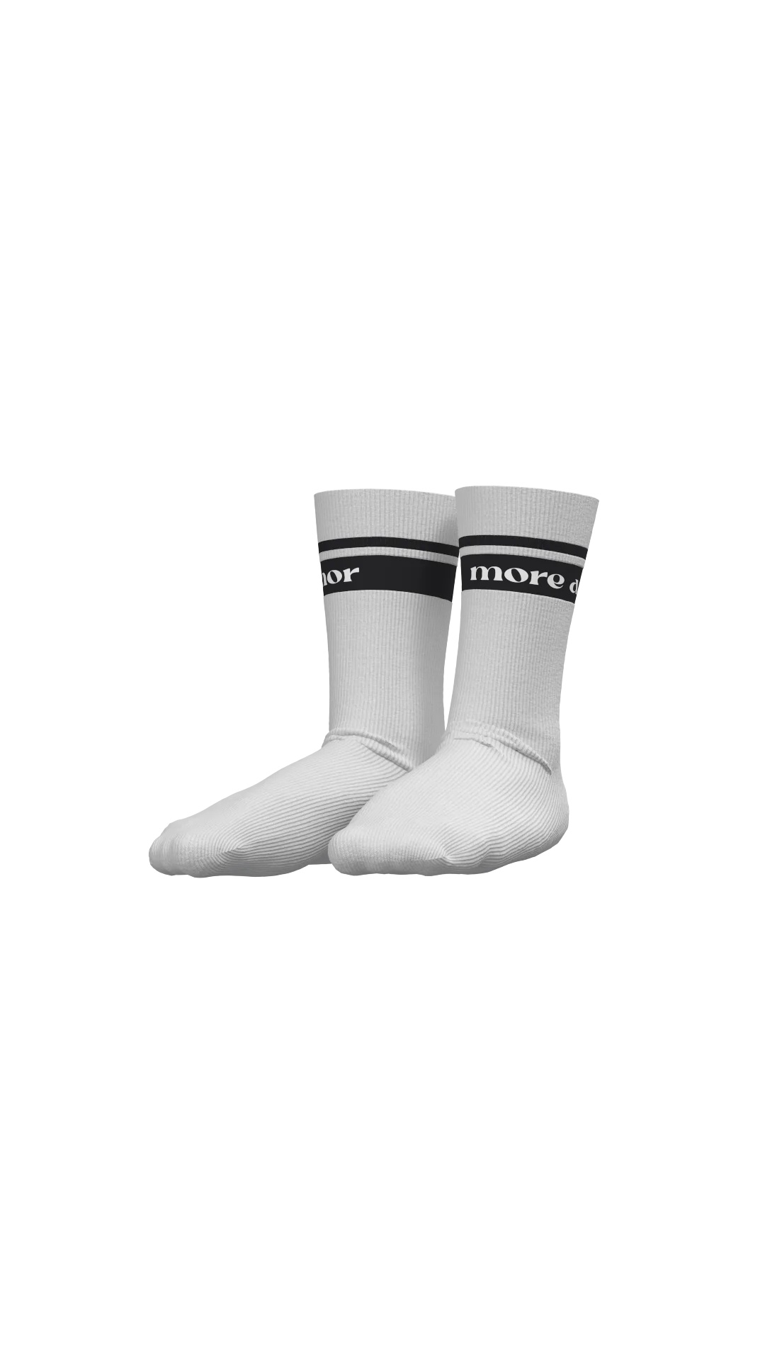 Calcetines Logo Blanco | More Amor