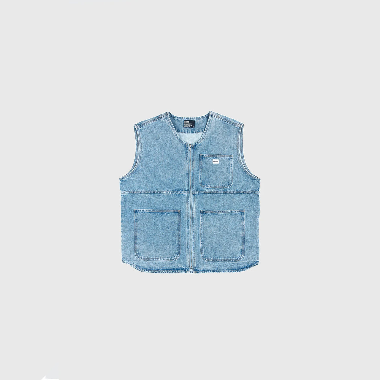 BELOW PERCER VEST LIGHT BLUE