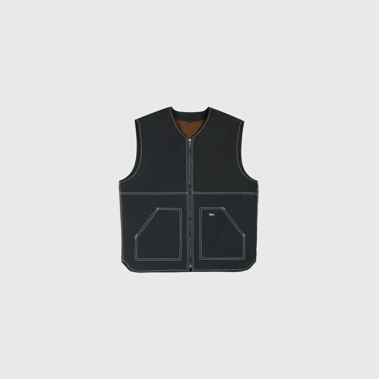 Below VEST DUO BLACK/ COFFEE