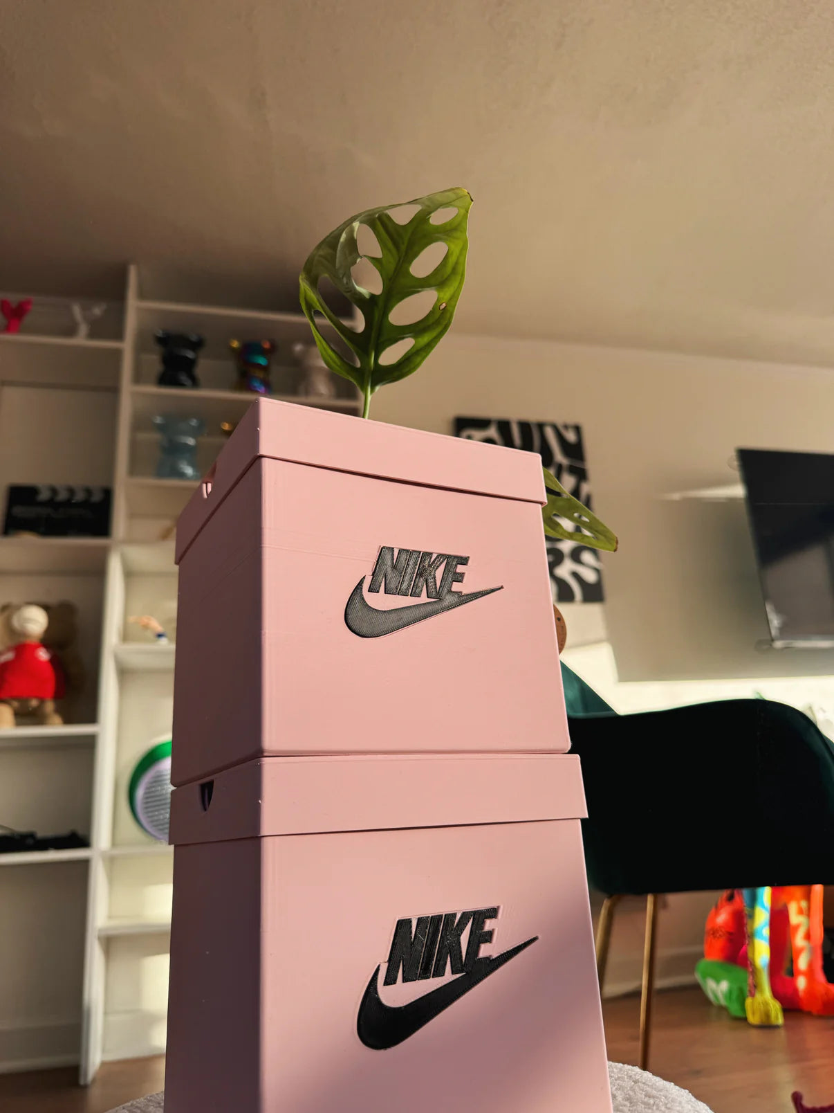 LA MACETA NIKE BOX POT ROSA MATE