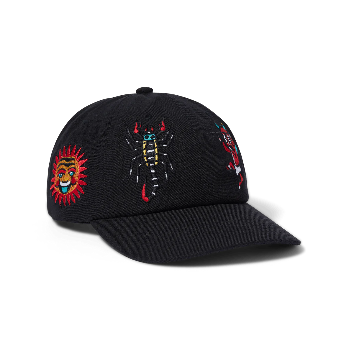 JOCKEY HUF BLEDSOE 6 PANEL BLACK