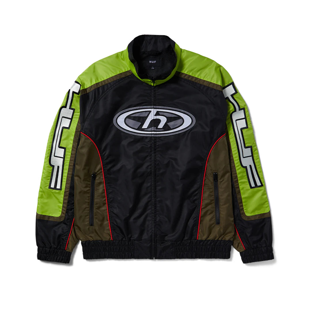 CHAQUETA HUF MOTO BLACK