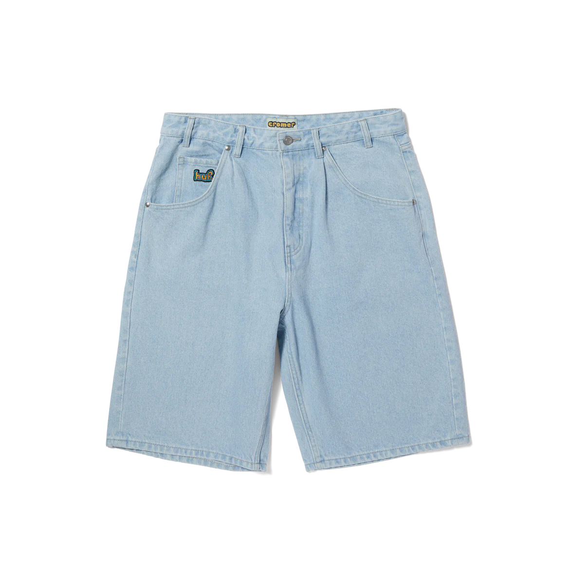 SHORT HUF CROMER LIGHT BLUE