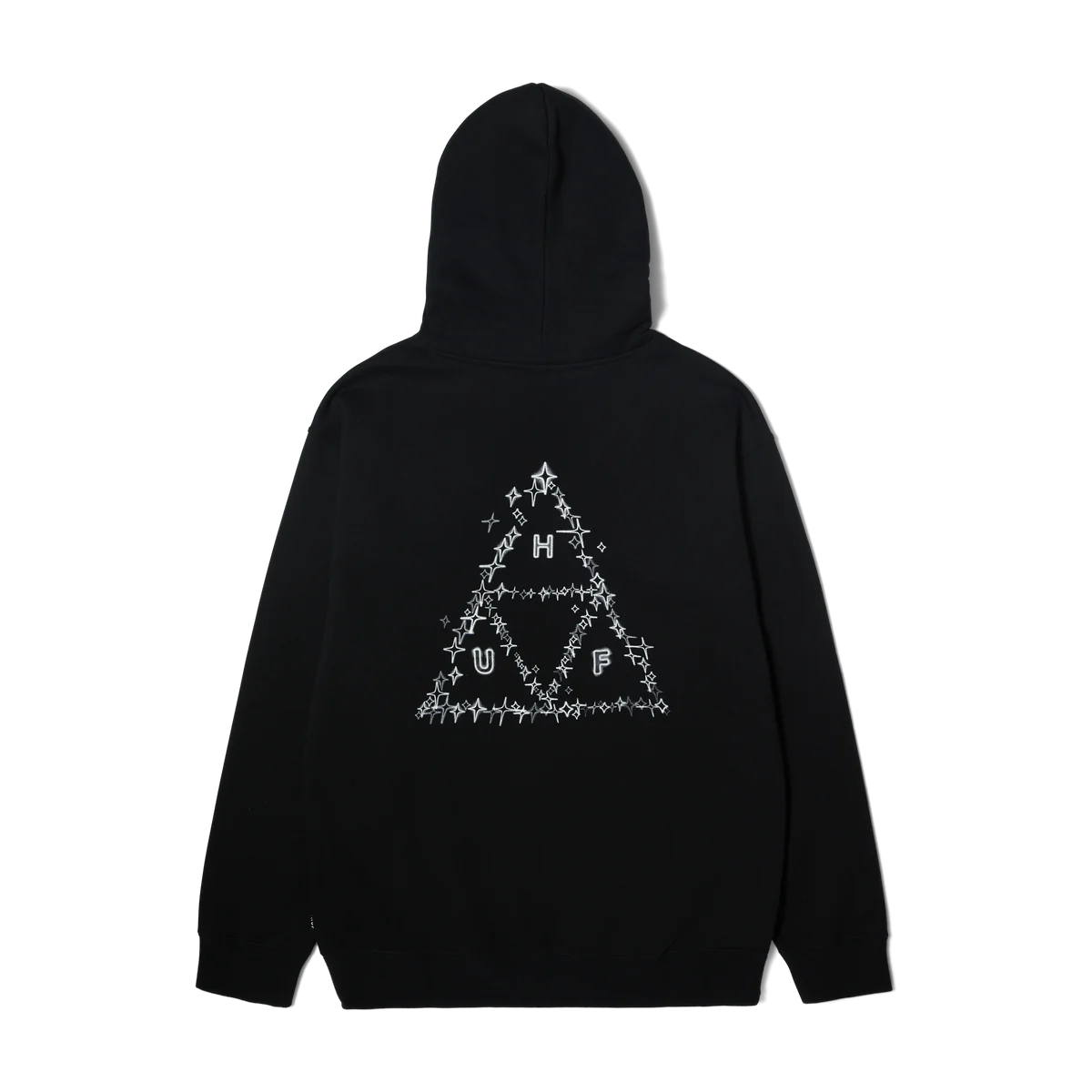 POLERON HUF GLEAM PULLOVER BLACK