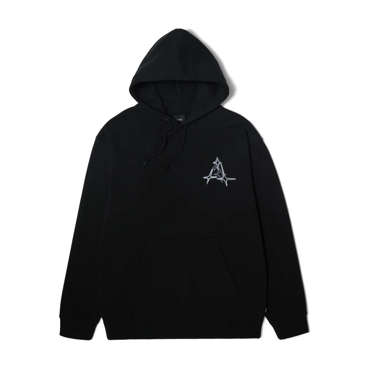 POLERON HUF GLEAM PULLOVER BLACK