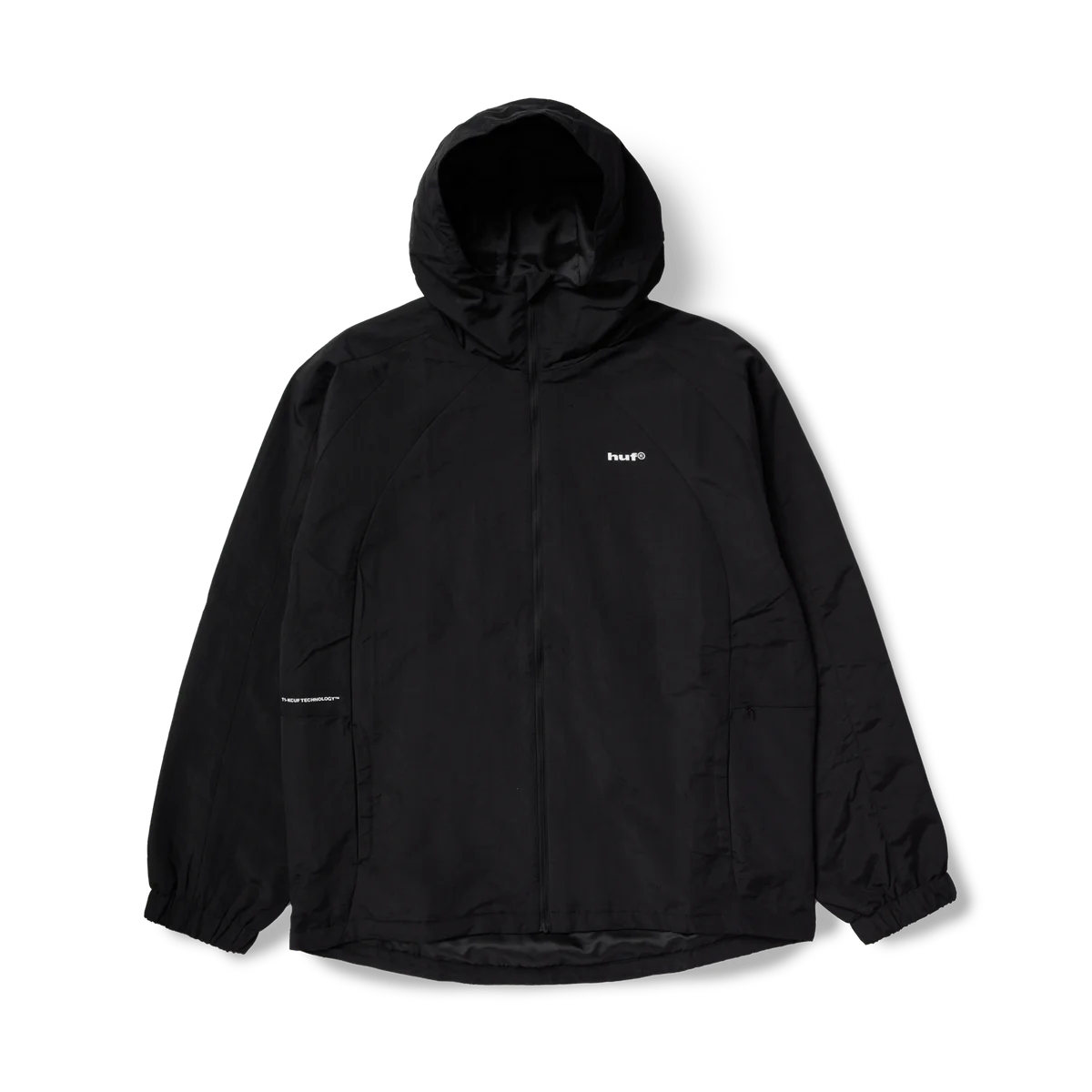 CHAQUETA HUF SET SHELL BLACK