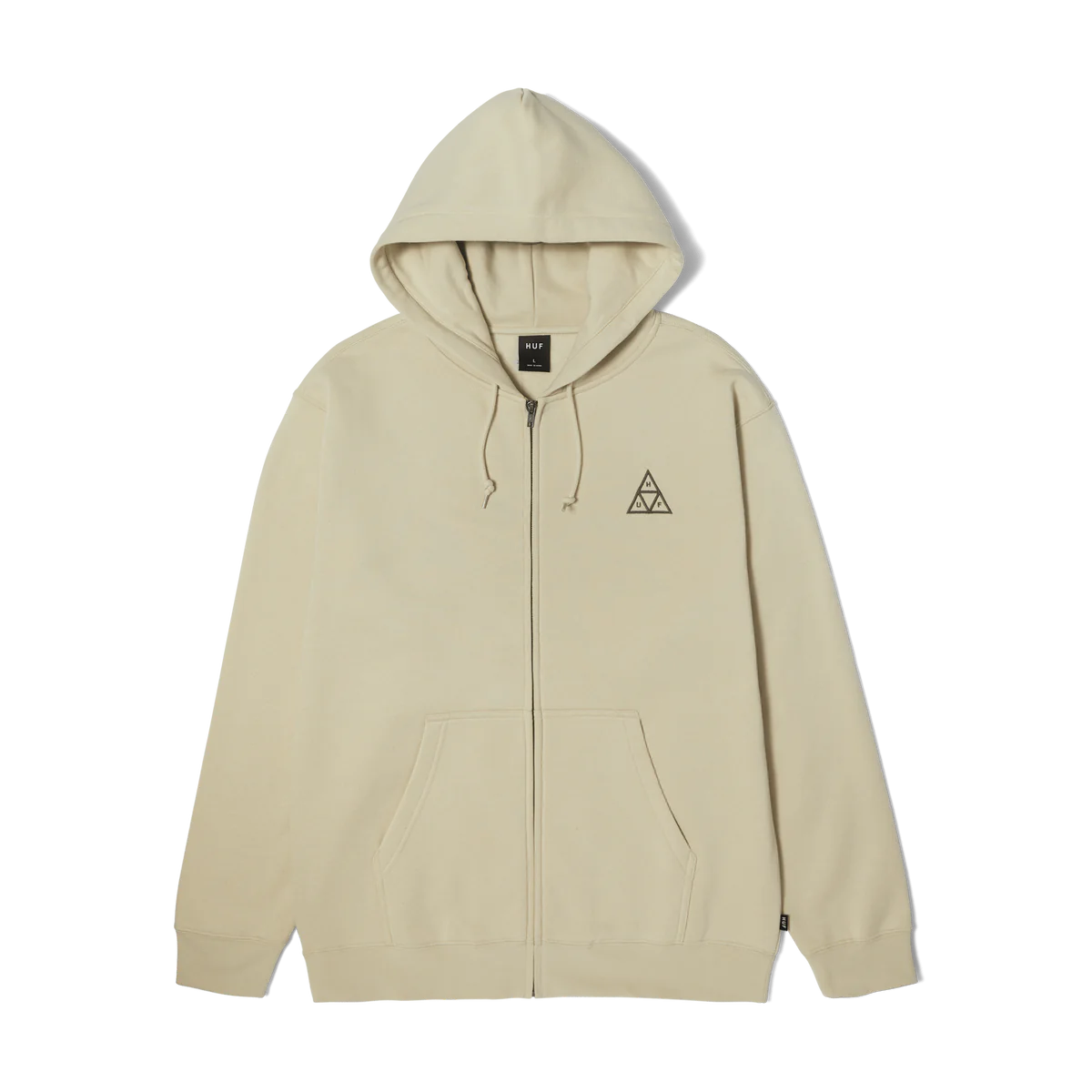 POLERON HUF FULL ZIP TRIANGLE STONE