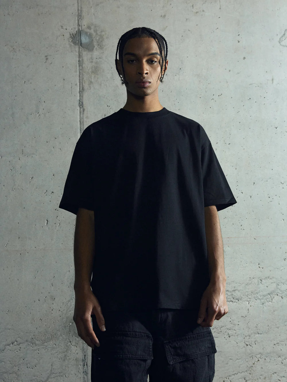 Fresh polera oversize heavyweight® negro