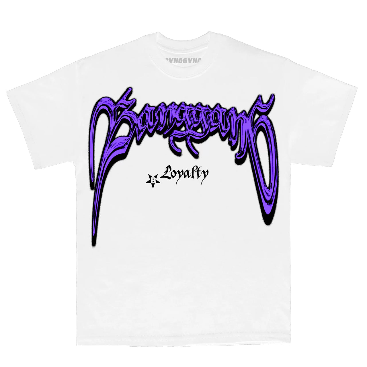 Bvng Gvng Polera Loyalty Purple White