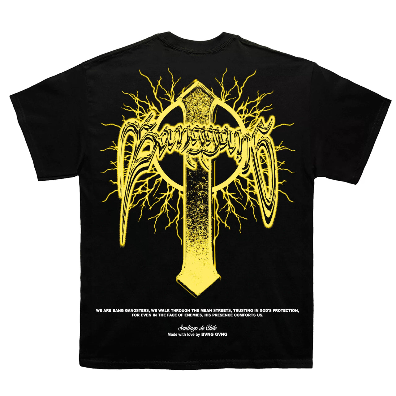 Bvng Gvng Polera Loyalty Yellow Black