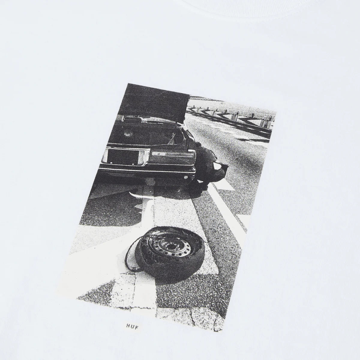 POLERA HUF MASON WHITE