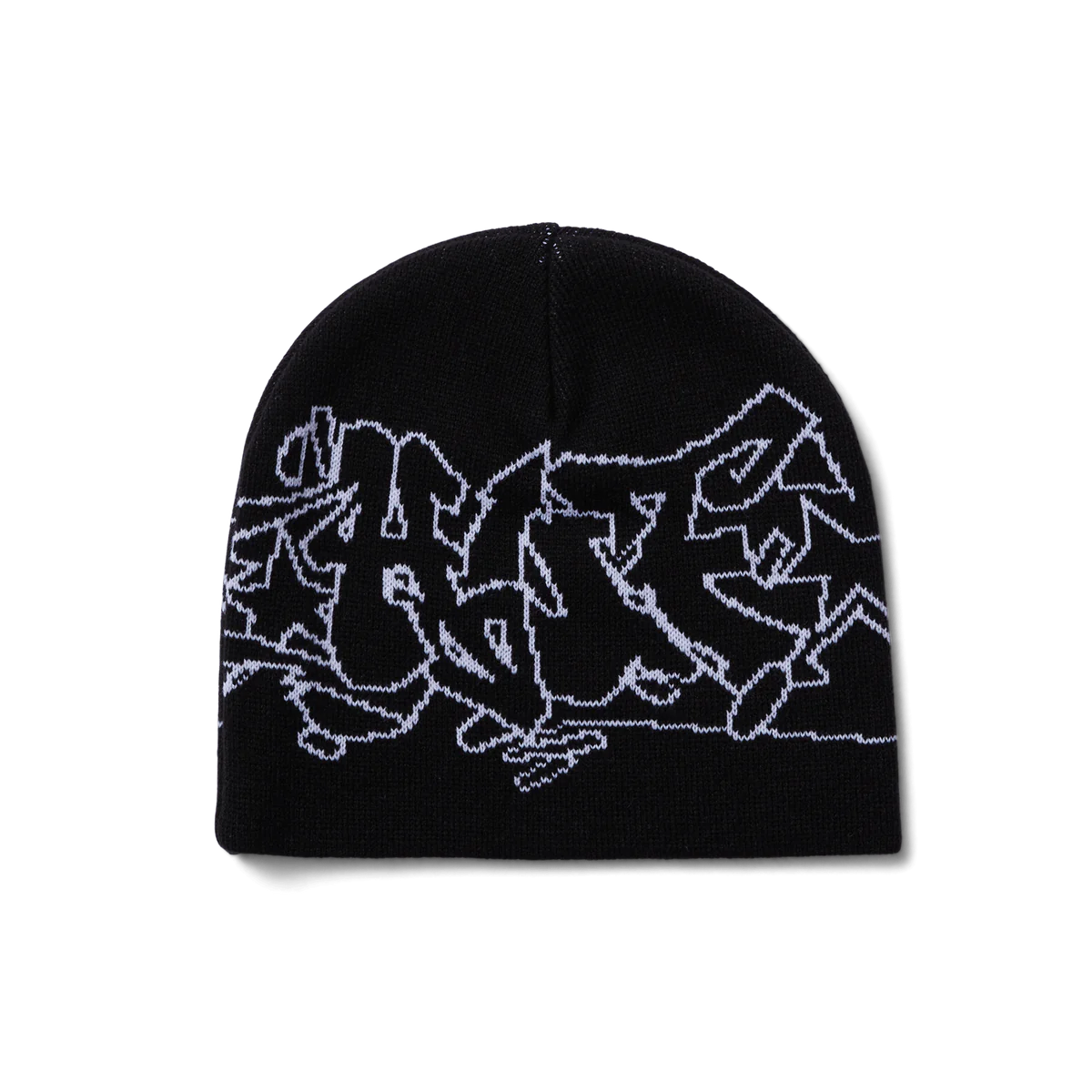 BEANIE HUF OUTLINES SKULL