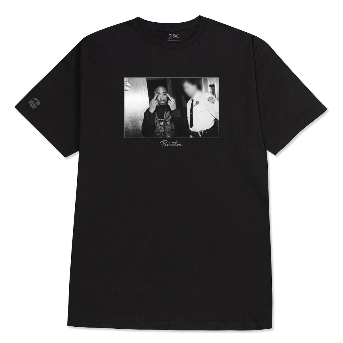 POLERA PRIMITIVE 2PAC | ICON BLACK