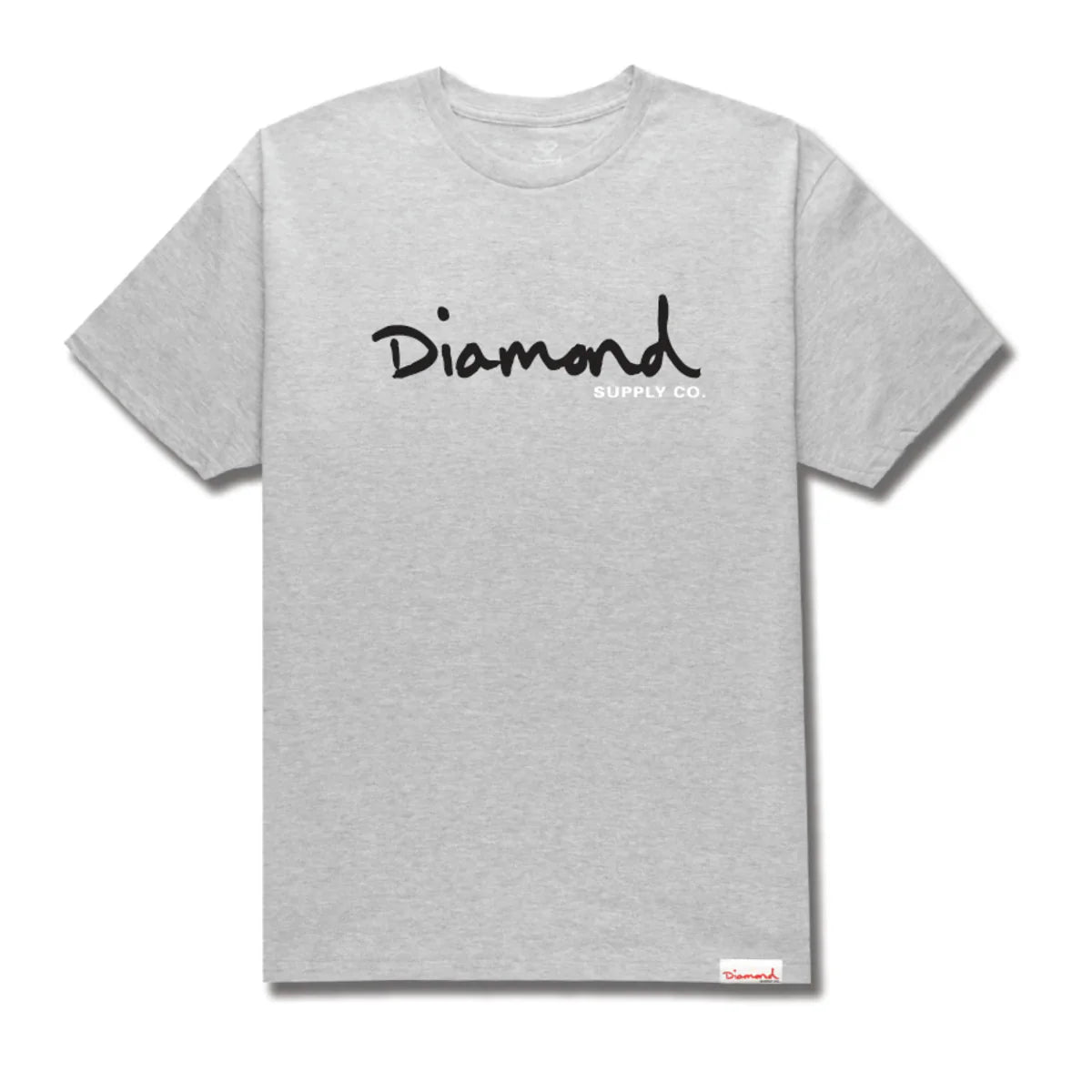 POLERA DIAMOND SCRIPT HEATHER GREY