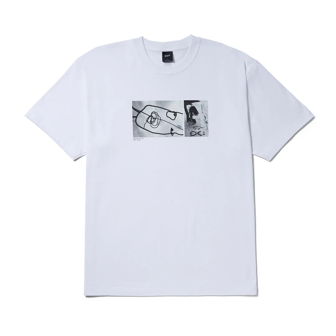 POLERA HUF MASON PHOTOS S/S TEE WHITE