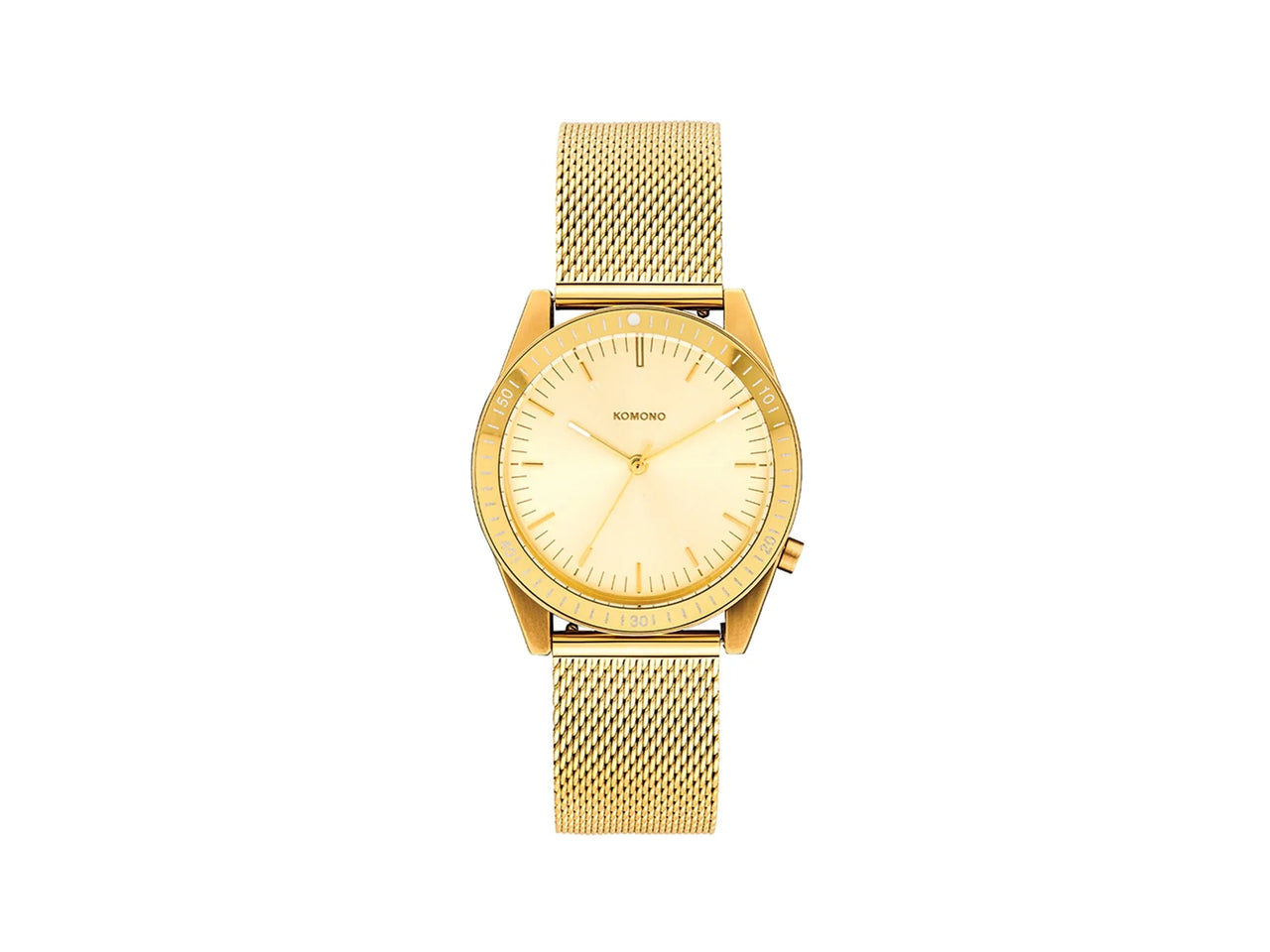 KOMONO RELOJ RAY LEGACY MESH GOLD