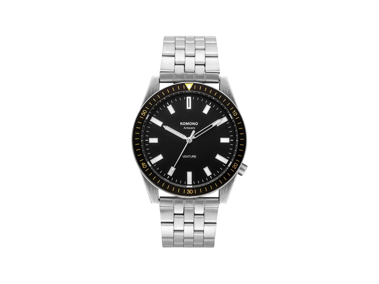 KOMONO RELOJ RAY VENTURE SILVER BLACK