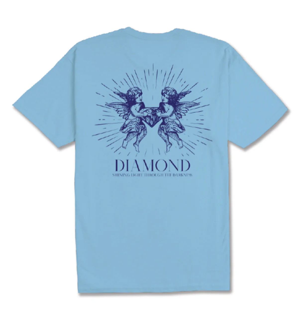 POLERA DIAMOND SHINE BRIGHT ANGELS POWDER BLUE