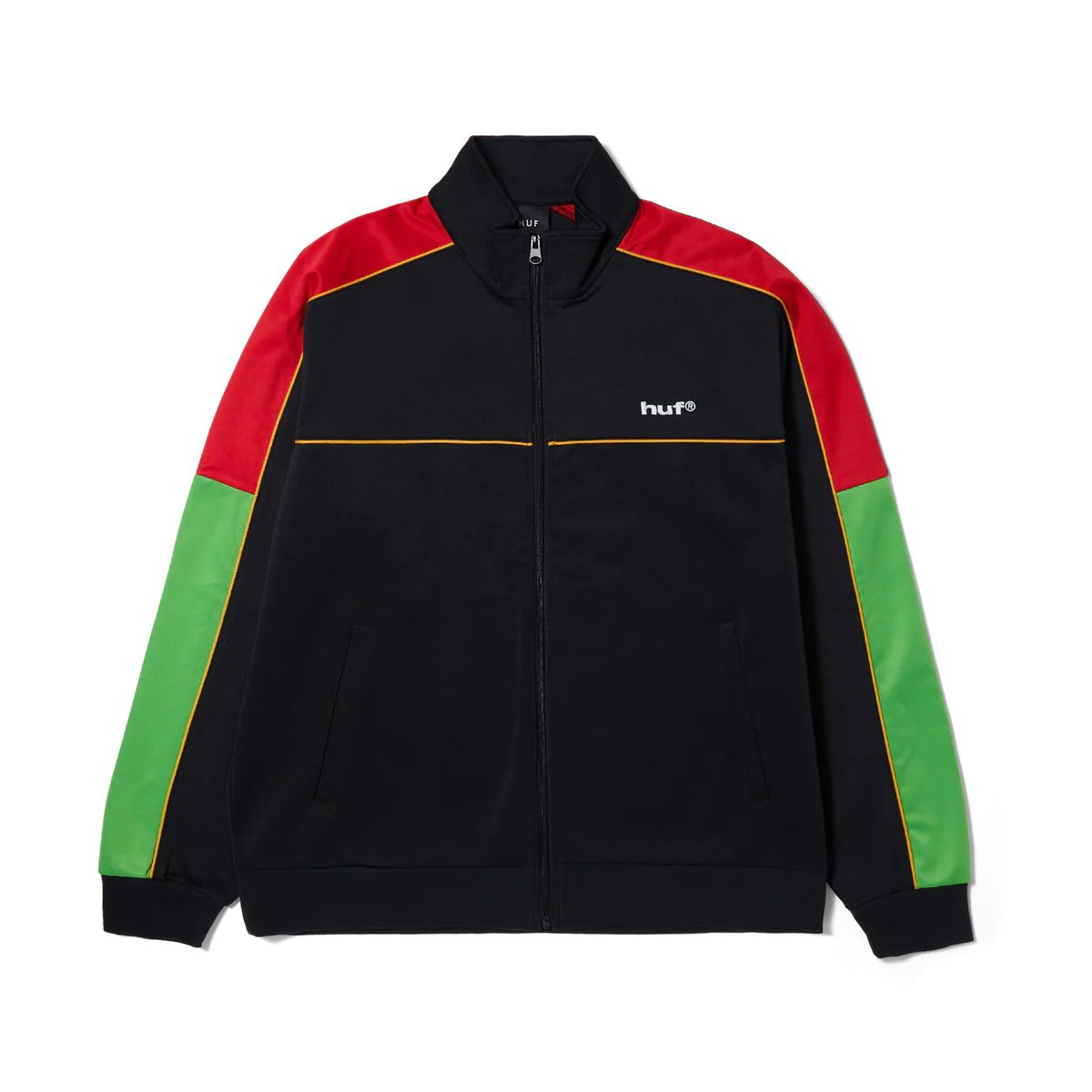 HUF LEXINGTON TRACK JACKET BLACK