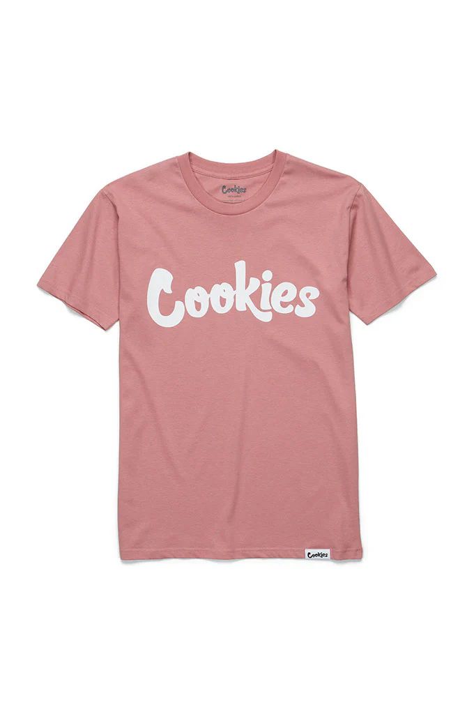 COOKIES POLERA ORIGINAL MINT TEE DUSTY ROSE WHITE