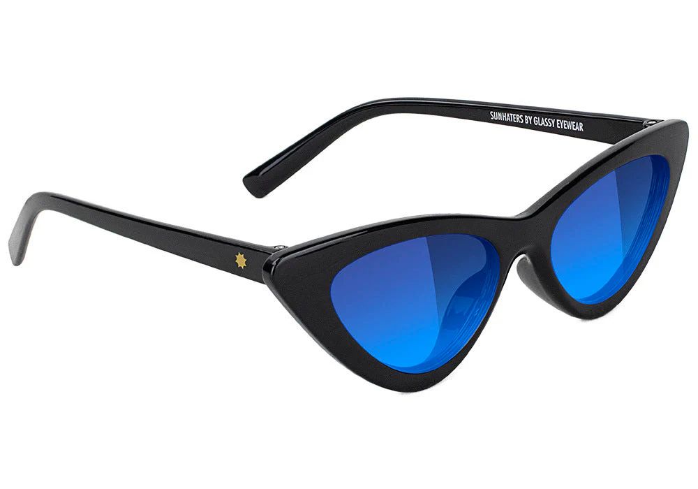 SUN HATERS Billie Polarized - Black/Blue Lens