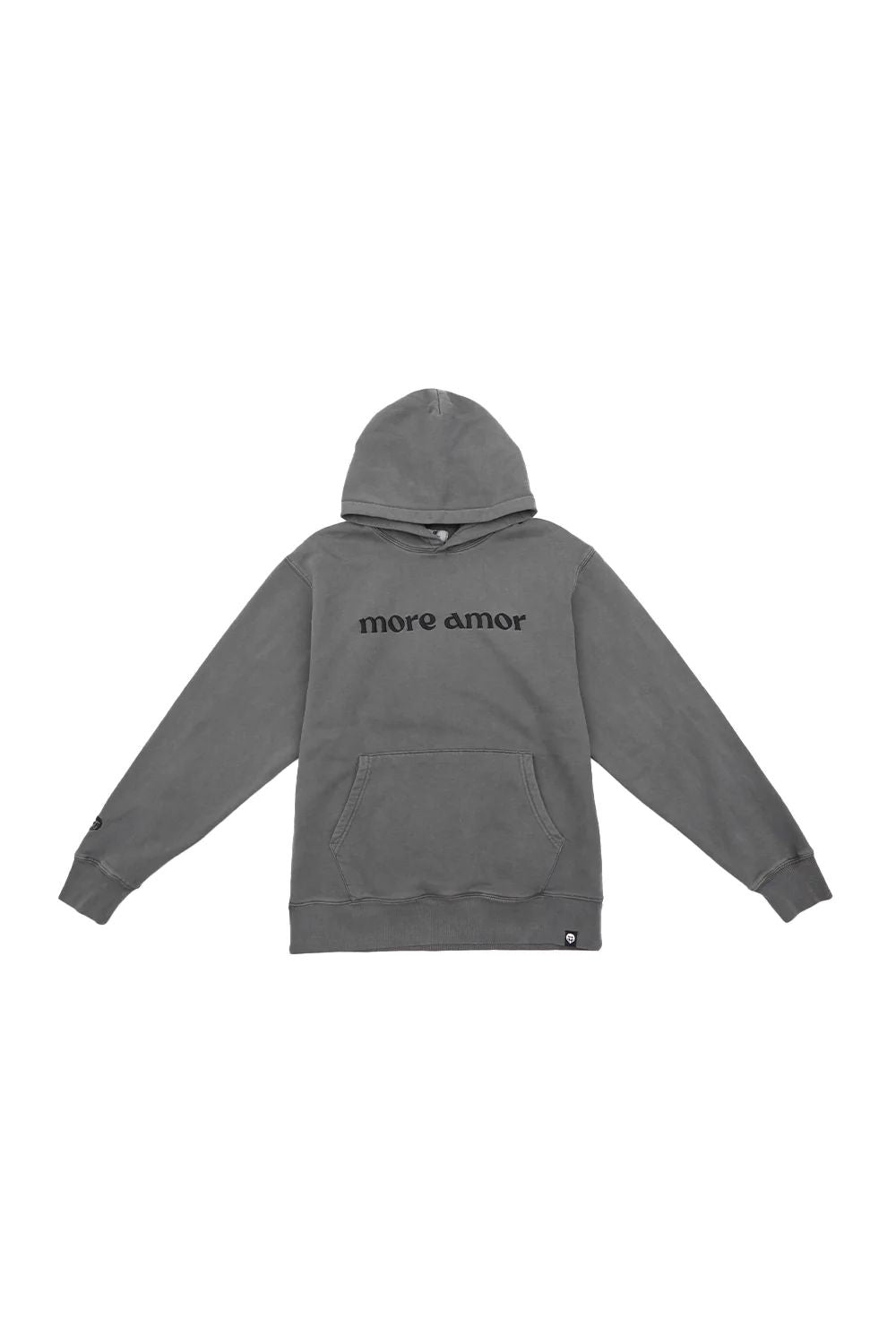 MORE AMOR HOODIE GRAY