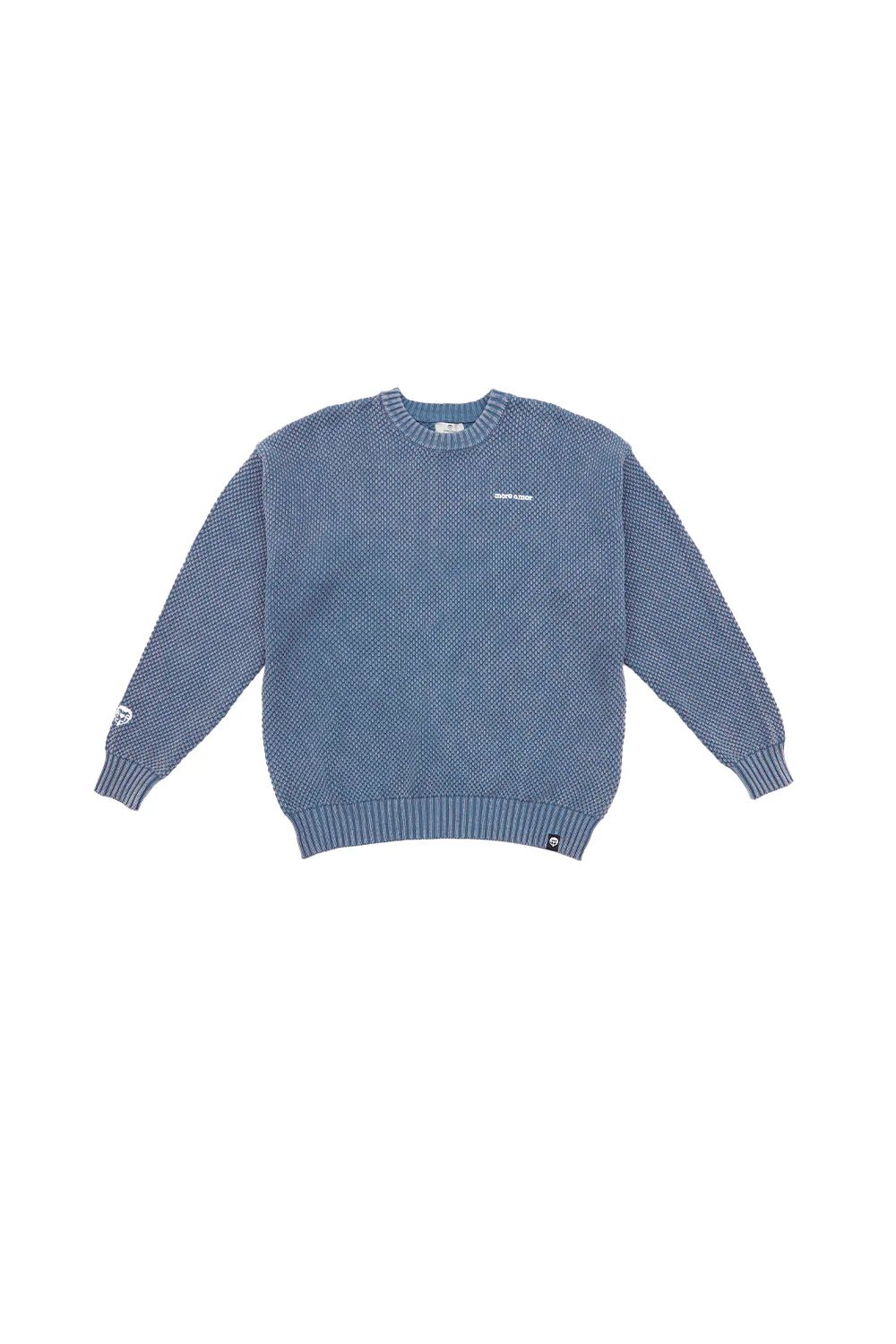 MORE AMOR SWEATER BLUE