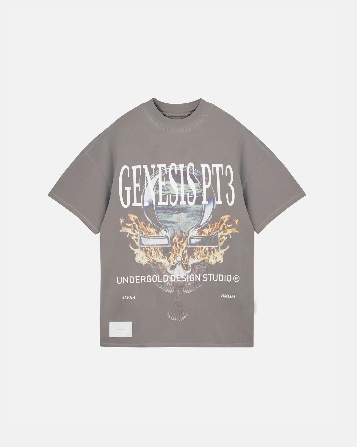 UNDERGOLD Genesis PT03 T-shirt Holy Omega Washed Gray