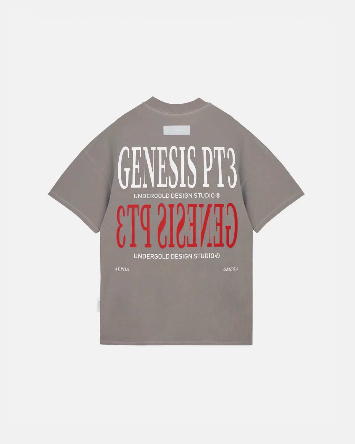 UNDERGOLD Genesis PT03 T-shirt Holy Omega Washed Gray