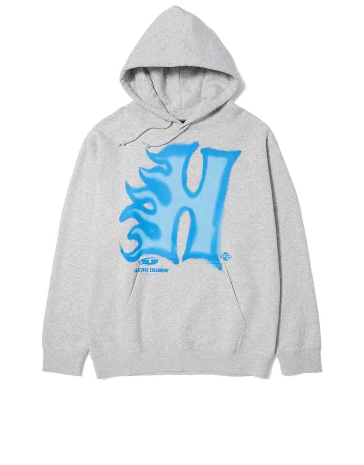 HUF HEAT WAVE P/O HOODIE HEATER GREY