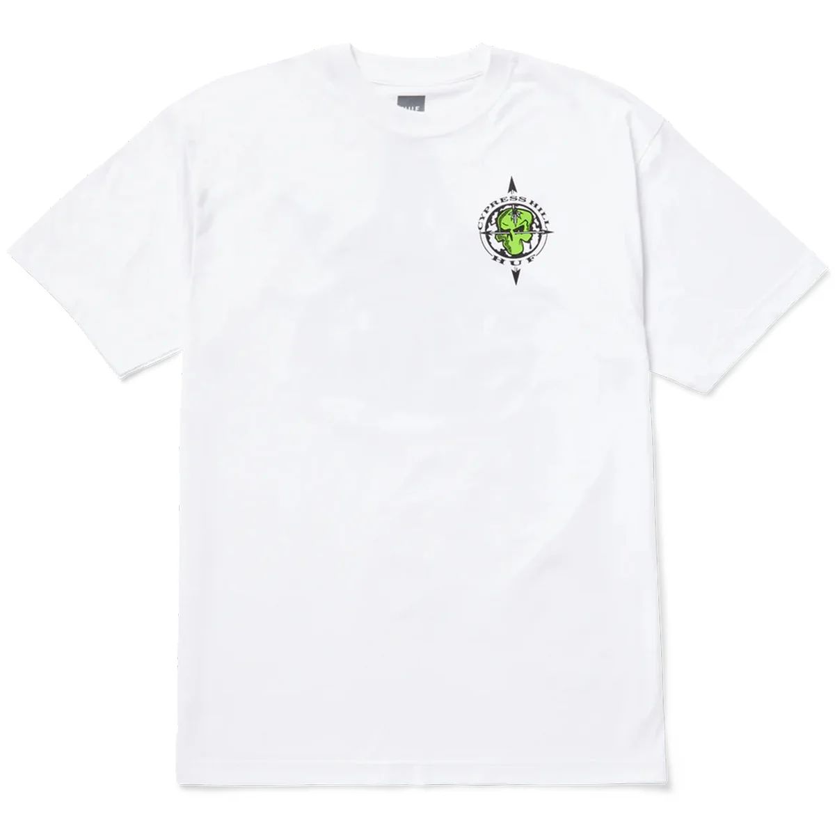 HUF CYPRESS TRIANGLE S/S TEE WHITE