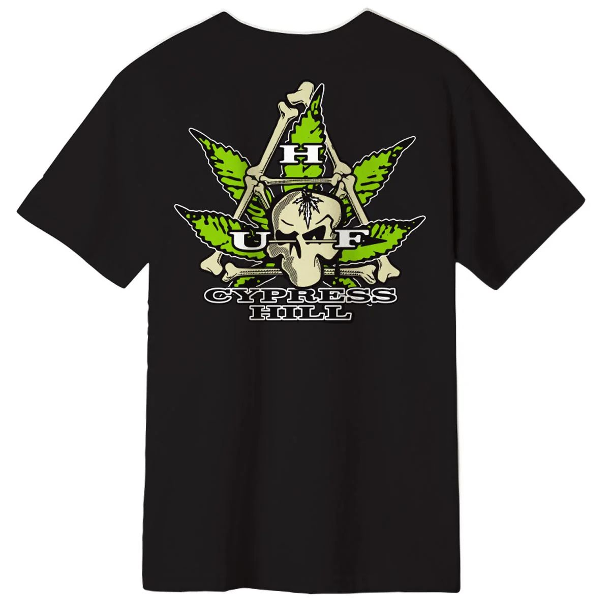 HUF CYPRESS TRIANGLE S/S TEE BLACK