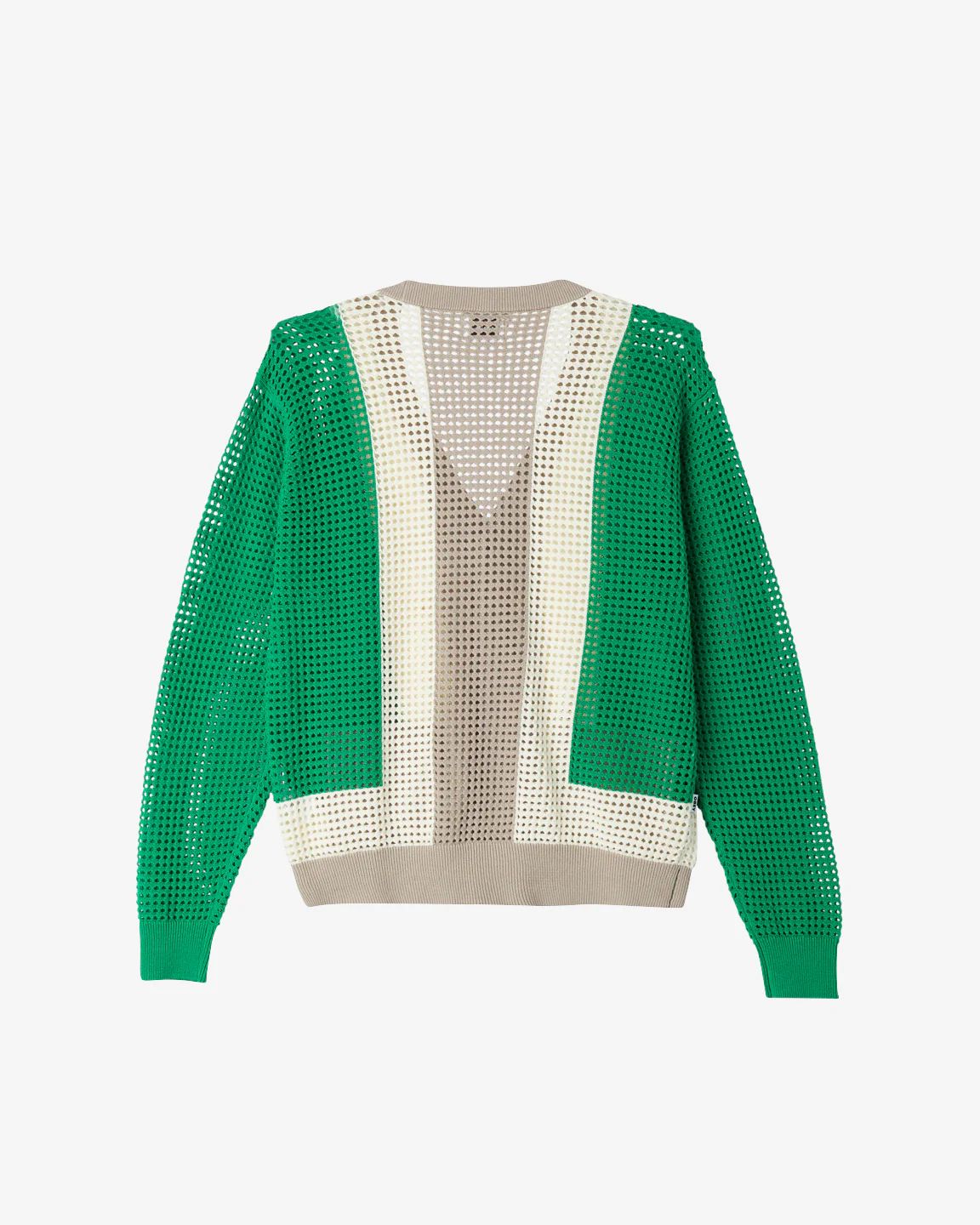 OBEY ANDERSON 60´S CARDIGAN GREEN MULTI