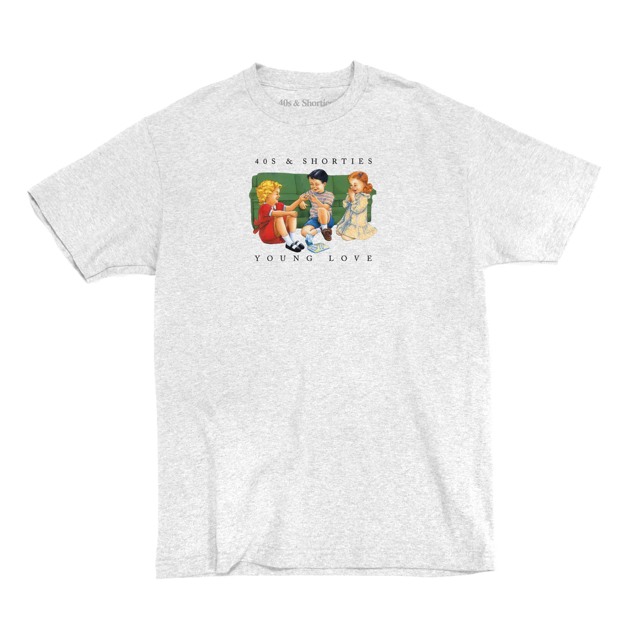 Young Love Tee Grey