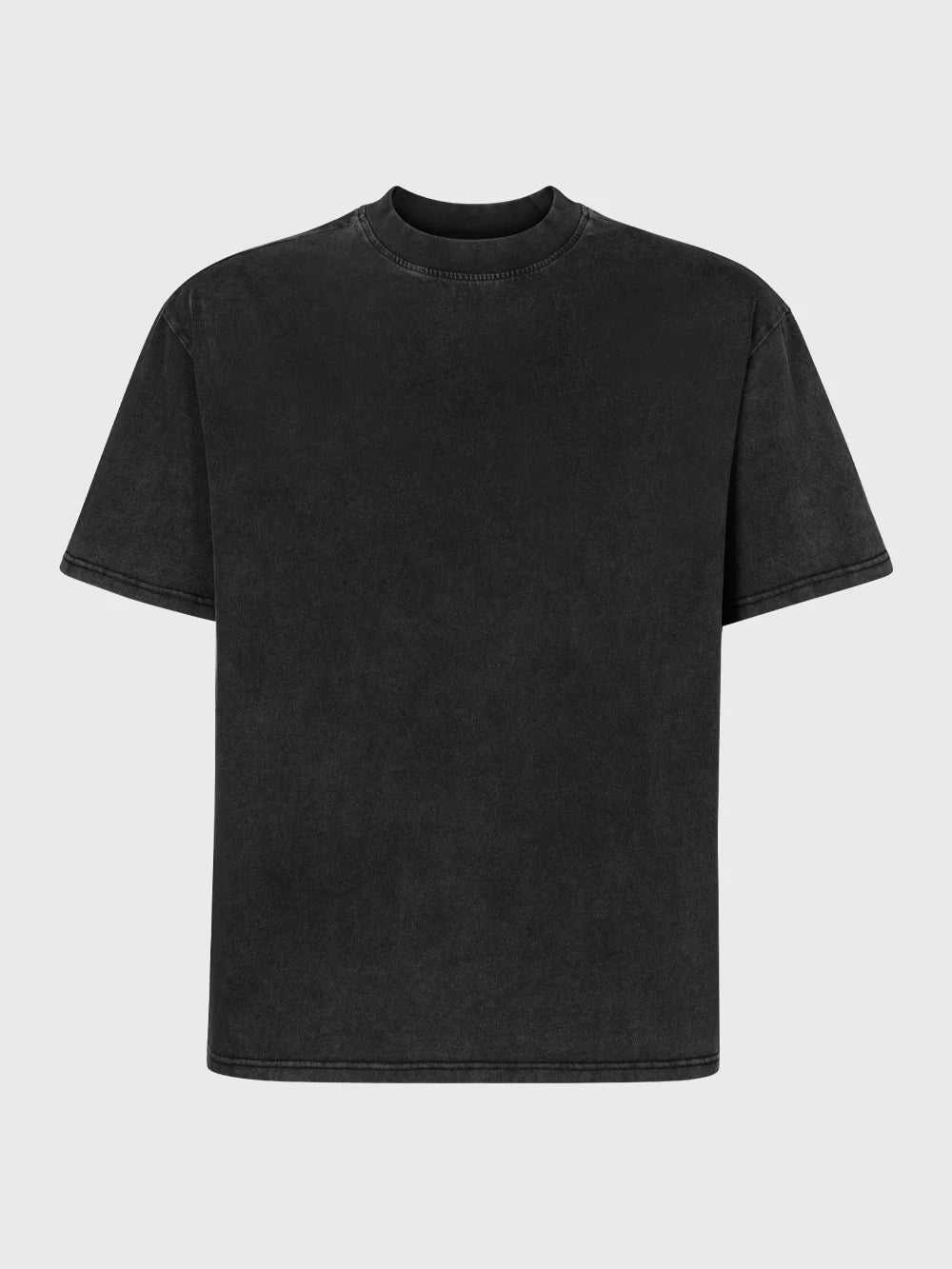 Fresh polera oversize heavyweight® negro vintage