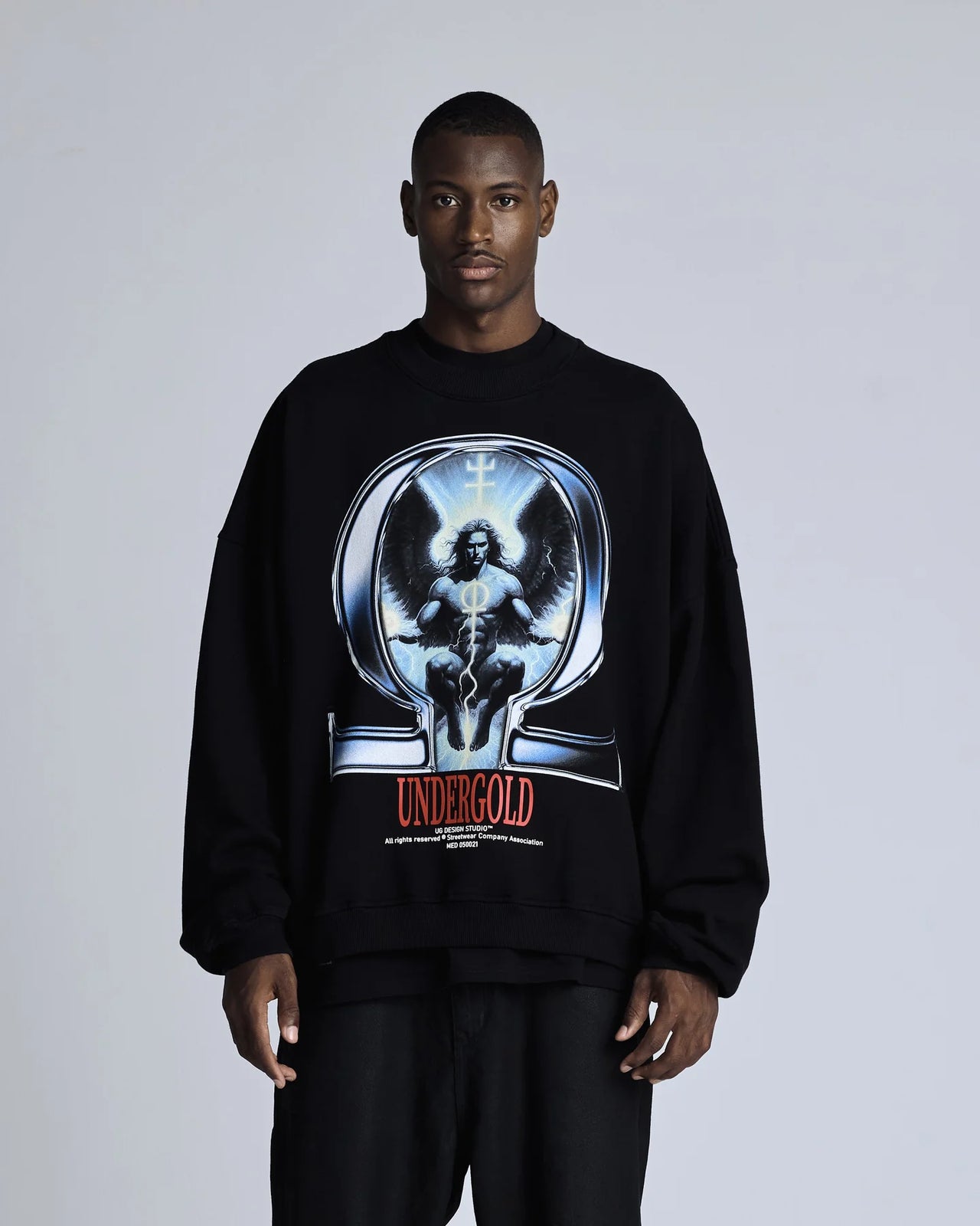 Genesis PT03 Omega Angel Crewneck Black