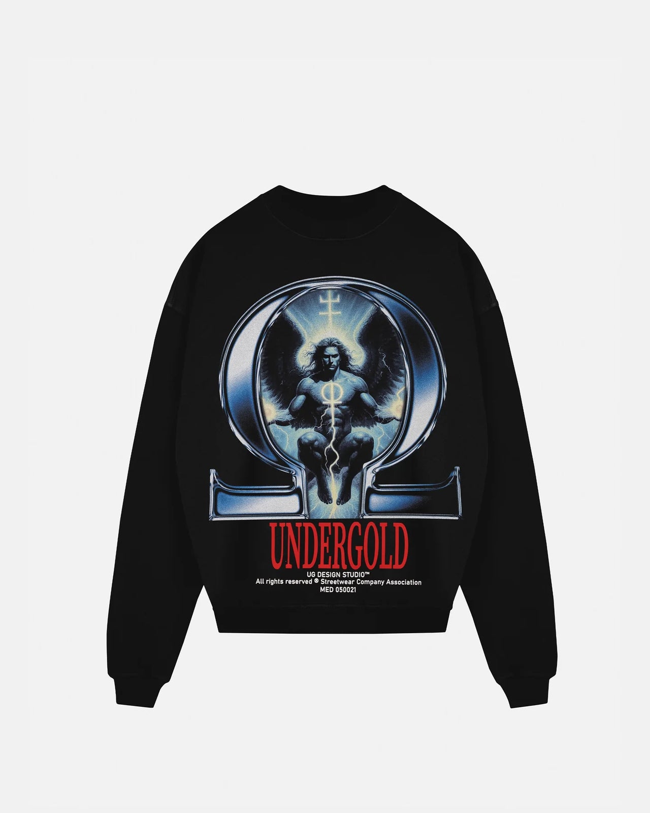 Genesis PT03 Omega Angel Crewneck Black