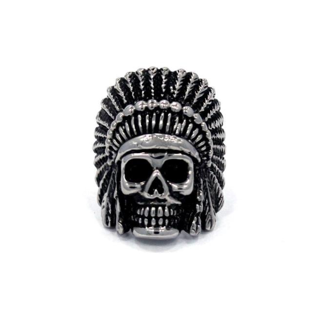 Anillo Indian Chief Silver