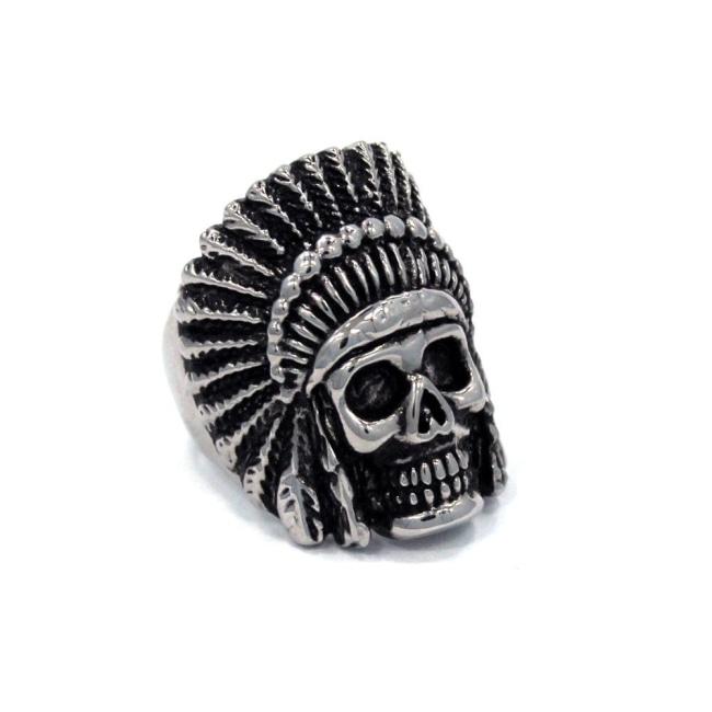 Anillo Indian Chief Silver