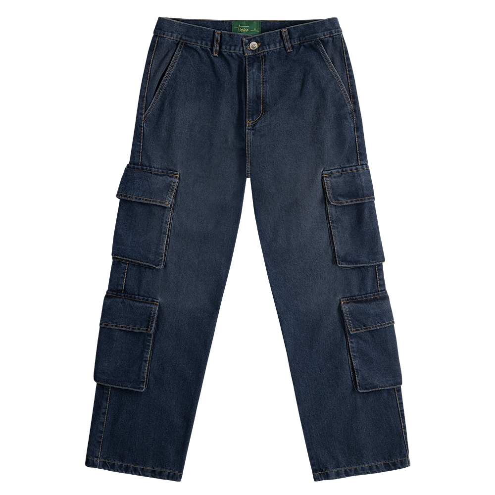 PANTALON CARGO TREINO ELEMENTAL BLACK BLUE